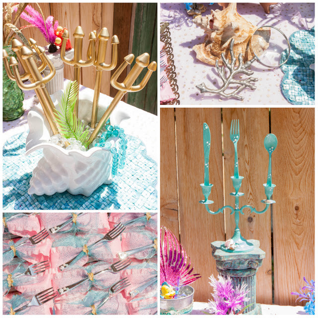 Mermaid Pool Party Ideas
 Bella C Parties "The Little Mermaid" Pool Party