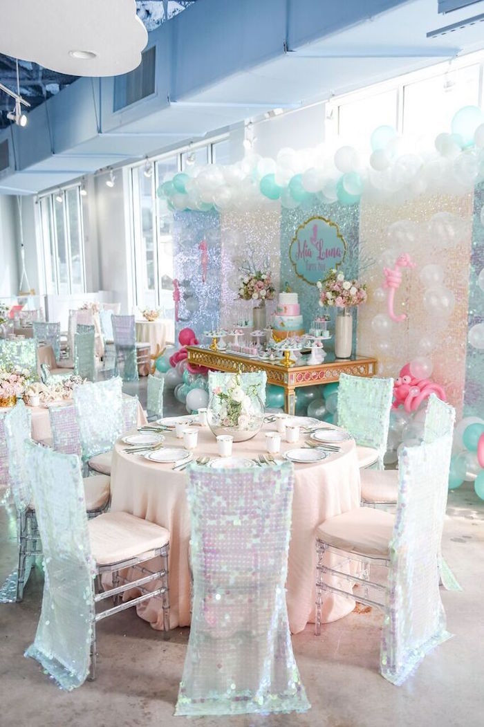 Mermaid Themed Birthday Party
 Kara s Party Ideas Mermaid Oasis Themed Birthday Party