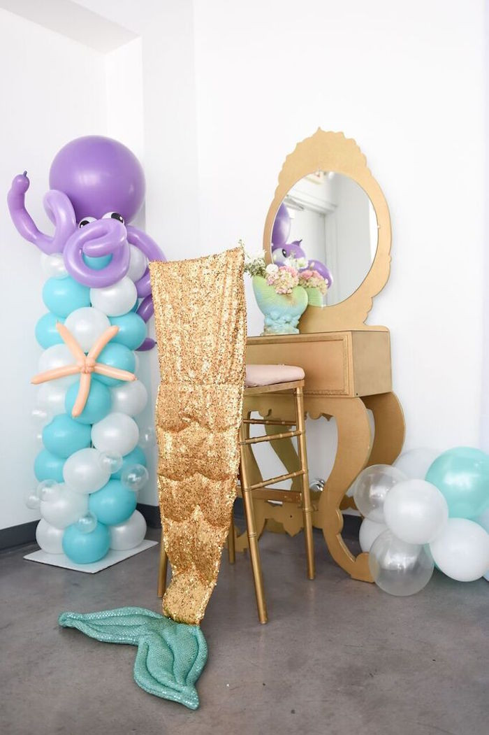 Mermaid Themed Birthday Party
 Kara s Party Ideas Mermaid Oasis Themed Birthday Party