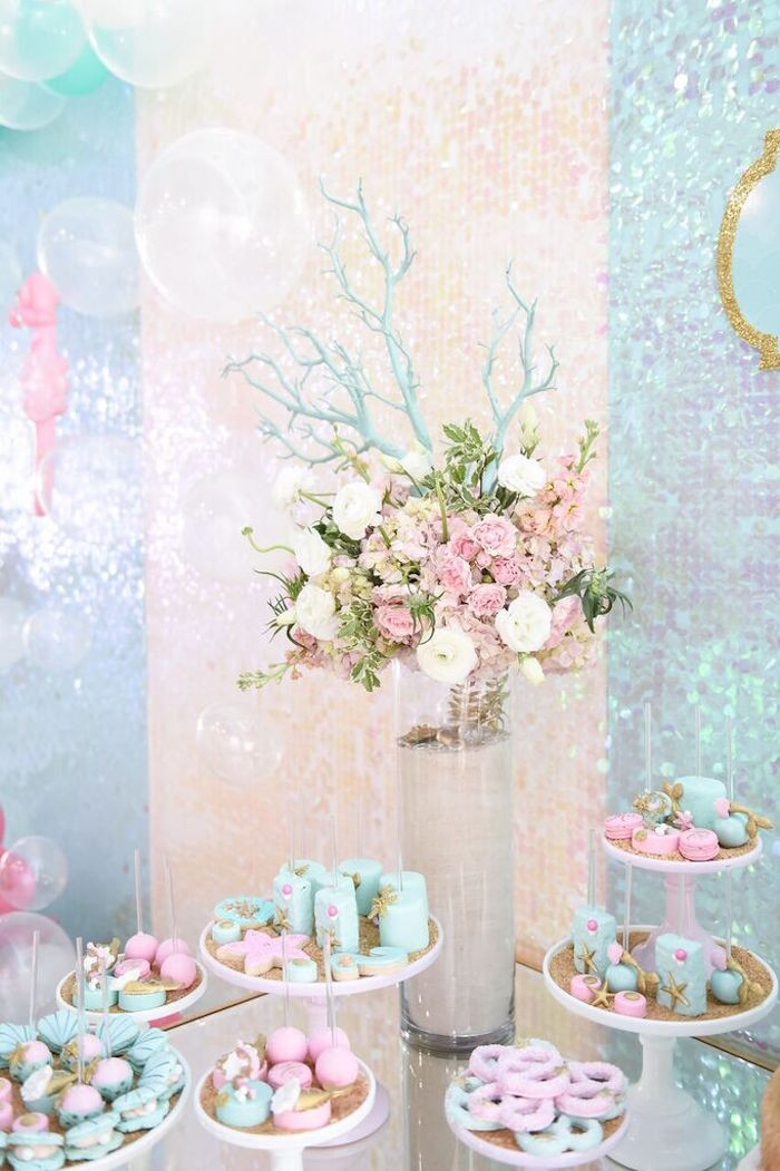 Mermaid Themed Birthday Party
 Kara s Party Ideas Mermaid Oasis Themed Birthday Party