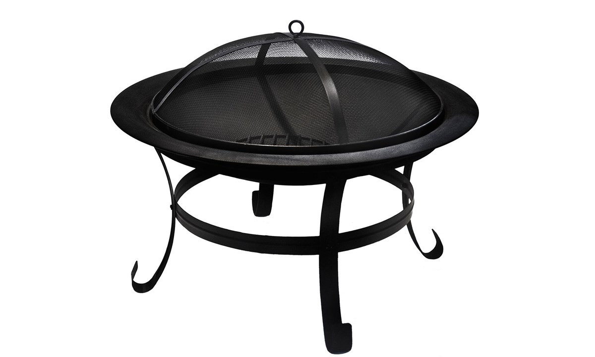 Mesh Firepit Covers
 Steel Fire Pit with Mesh Cover savvysurf