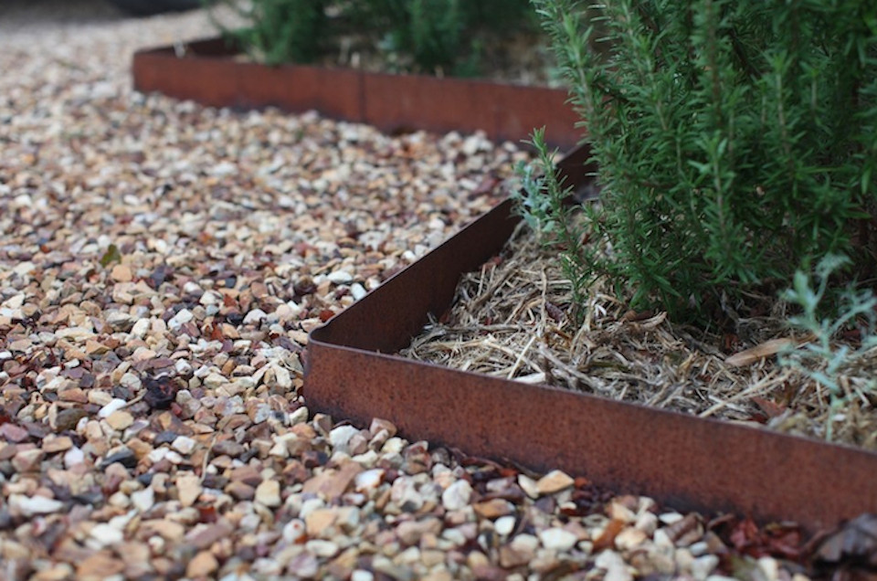 Metal Landscape Edging
 Hardscaping 101 Metal Landscape Edging Gardenista