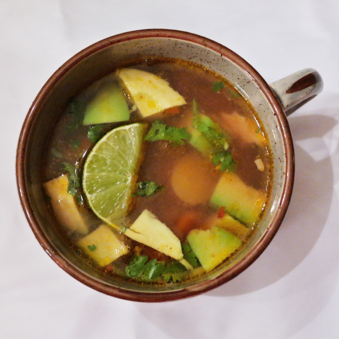 Mexican Chicken Soup With Rice And Avocado
 MEXICAN AVOCADO AND CHICKEN SOUP Pretend it s a Donut