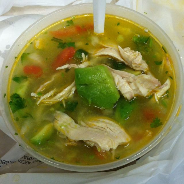 Mexican Chicken Soup With Rice And Avocado
 AMAZING Mexican soup with chicken jalapeños tomatoes