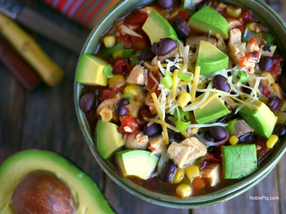 Mexican Chicken Soup With Rice And Avocado
 15 Minute Mexican Chicken Soup with Avocado VIDEO