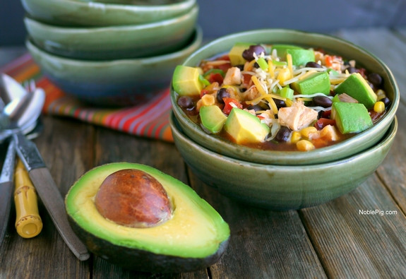 Mexican Chicken Soup With Rice And Avocado
 15 Minute Mexican Chicken Soup with Avocado VIDEO