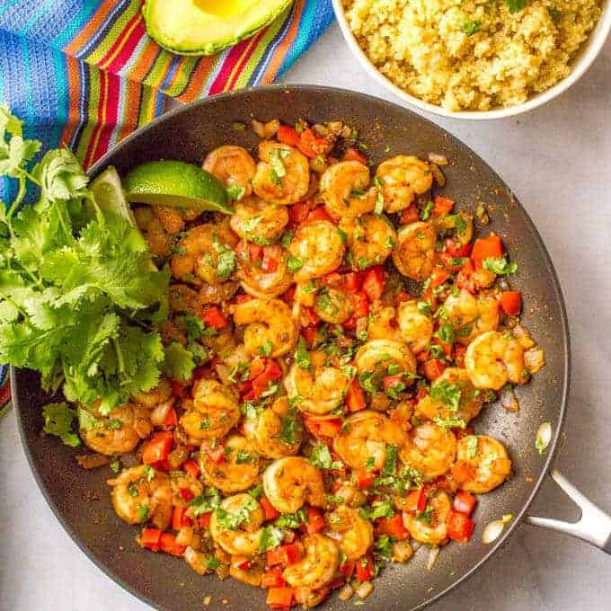 Mexican Dish Recipes
 Quick easy Mexican shrimp skillet video Family