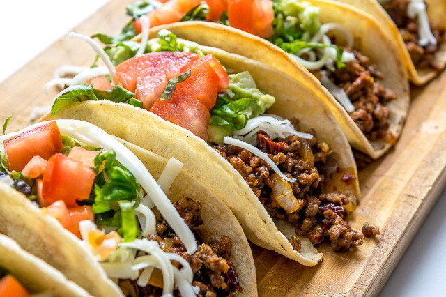 Mexican Ground Beef Tacos
 Classic Ground Beef Hardshell Tacos