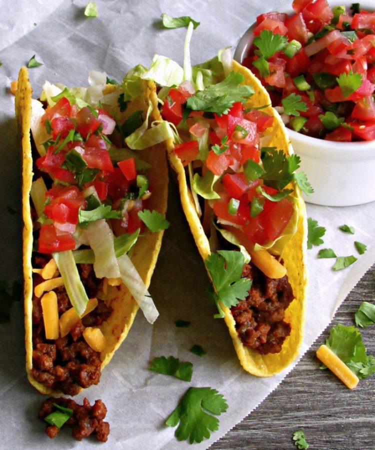 Mexican Ground Beef Tacos
 Ground Beef Tacos bold spicy flavored ground beef for