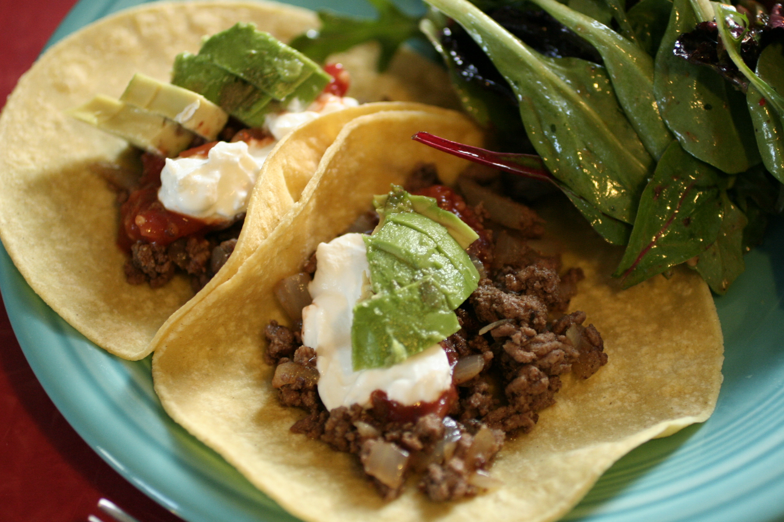 Mexican Ground Beef Tacos
 Ground Beef Tacos