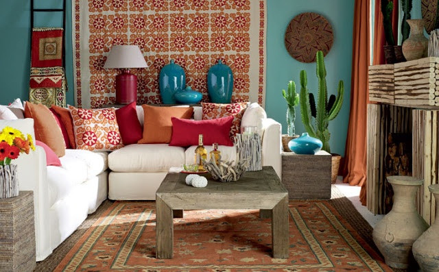 Mexican Living Room Decor
 43 best Mexican Spanish Hacienda Decor Ideas images on
