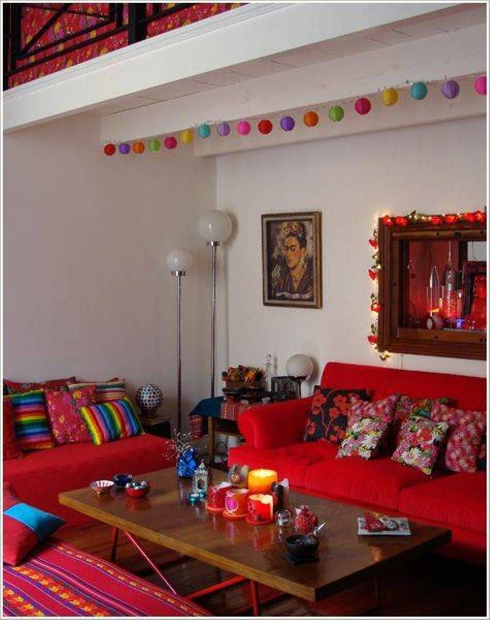 Mexican Living Room Decor
 Living Room Lively Mexican Style Living Room Mexican