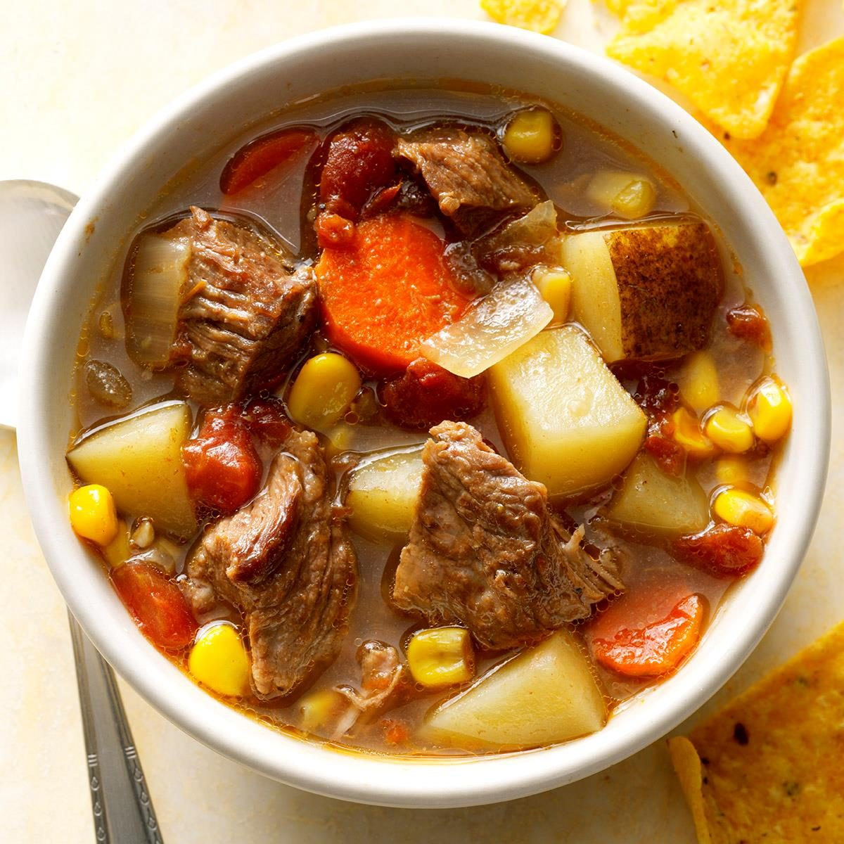 Mexican Meat Recipes
 Slow Cooked Mexican Beef Soup Recipe