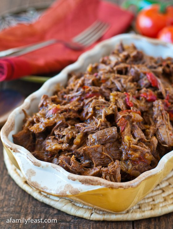 Mexican Meat Recipes
 Mexican Shredded Beef A Family Feast