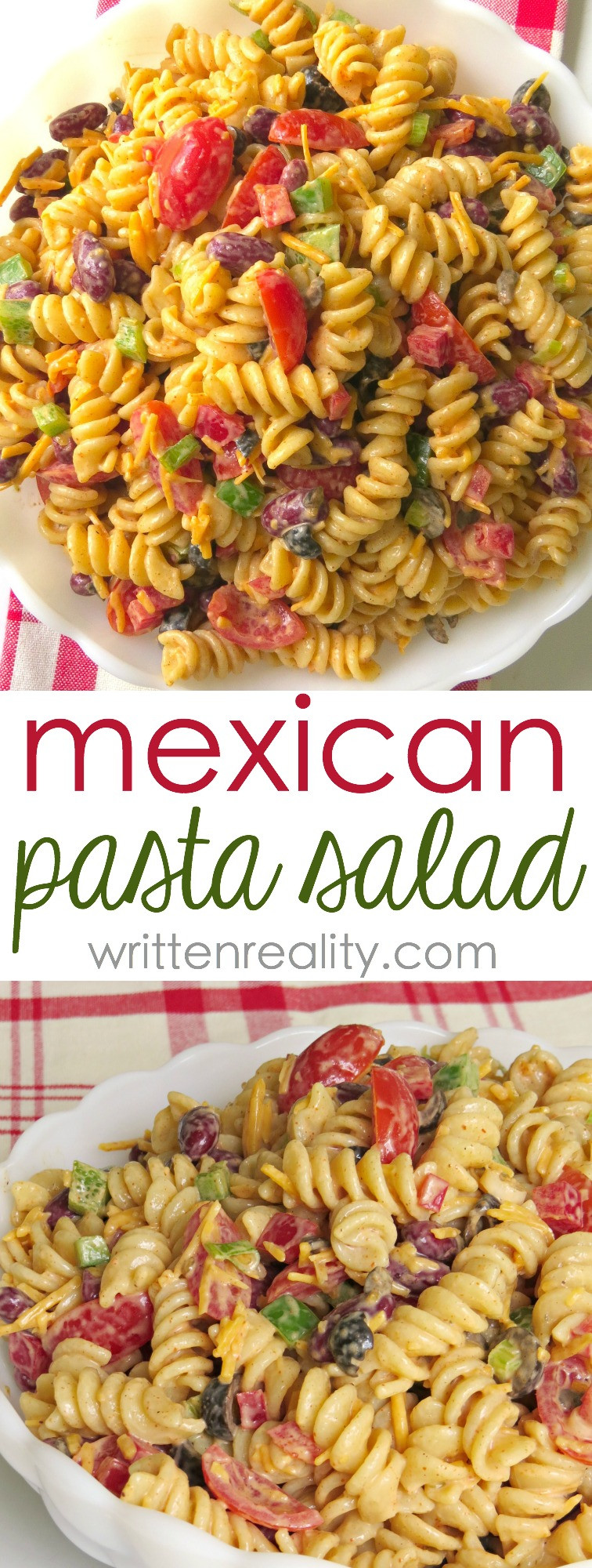 Mexican Pot Luck Recipes
 Easy Mexican Pasta Salad Written Reality