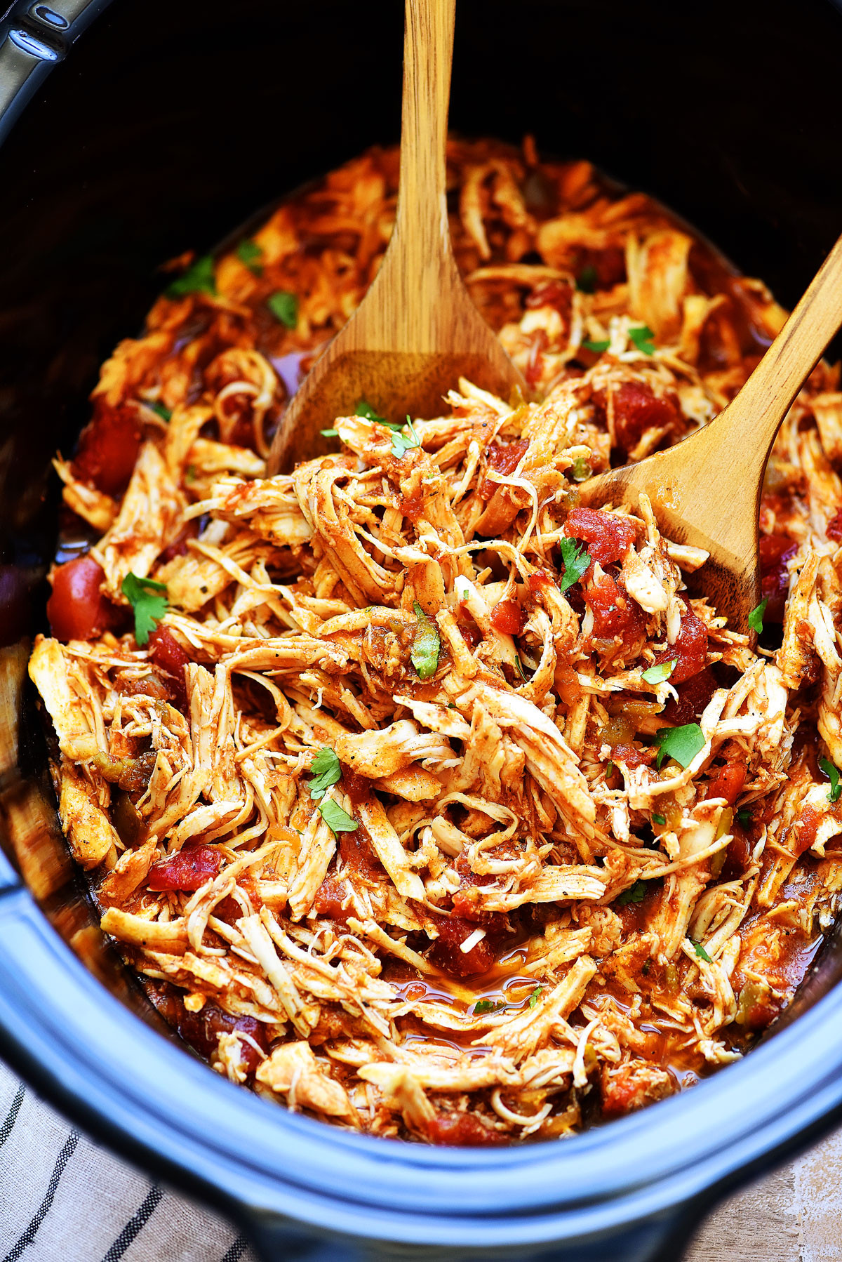 Mexican Slow Cooker Recipes
 Slow Cooker Mexican Shredded Chicken Life In The Lofthouse