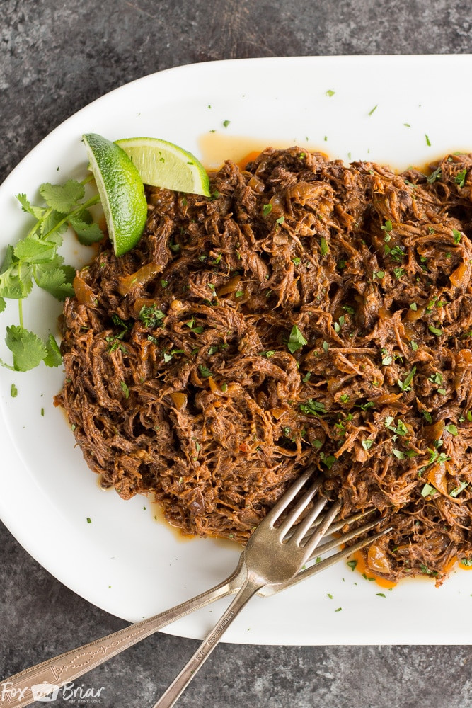 Mexican Slow Cooker Recipes
 Slow Cooker Mexican Shredded Beef Fox and Briar