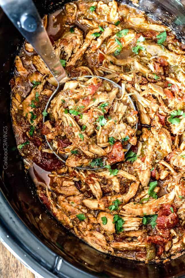 Mexican Slow Cooker Recipes
 Easy Slow Cooker Shredded Mexican Chicken Carlsbad Cravings