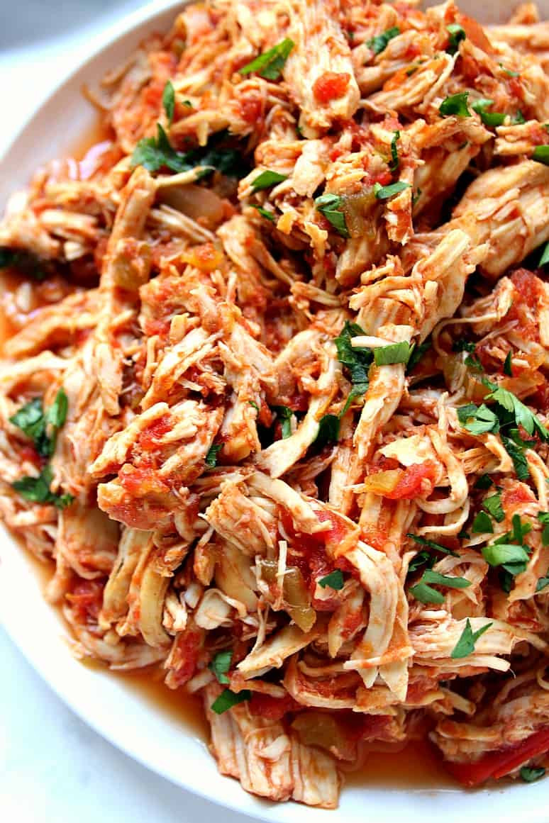 Mexican Slow Cooker Recipes
 Slow Cooker Mexican Chicken Recipe Crunchy Creamy Sweet