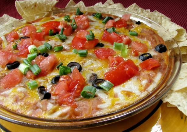 Mexican Super Bowl Recipes
 Super Bowl Foods Mexican Mess Bean Dip