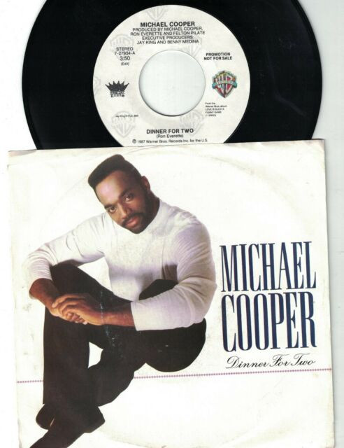 Michael Cooper Dinner For Two
 1988 MICHAEL COOPER DINNER FOR TWO WARNER BROS PROMO 45