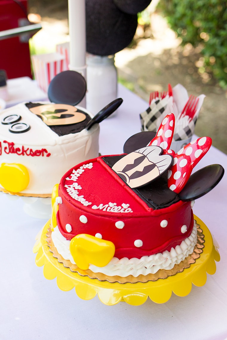 Mickey And Minnie Birthday Cake
 Twin s Mickey & Minnie Mouse Themed Birthday Party • Freutcake