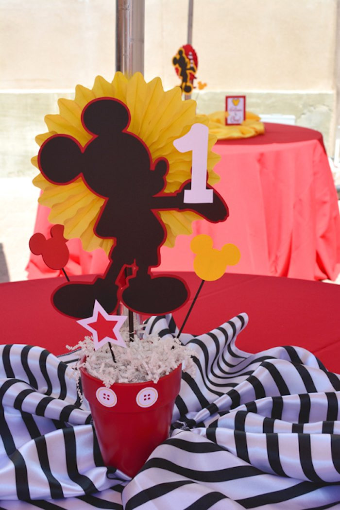 Mickey Mouse 1St Birthday Party Ideas
 Kara s Party Ideas Mickey Mouse 1st Birthday Party