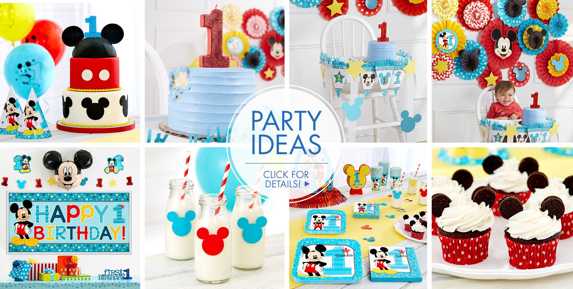 Mickey Mouse 1St Birthday Party Ideas
 Mickey Mouse 1st Birthday Party Supplies