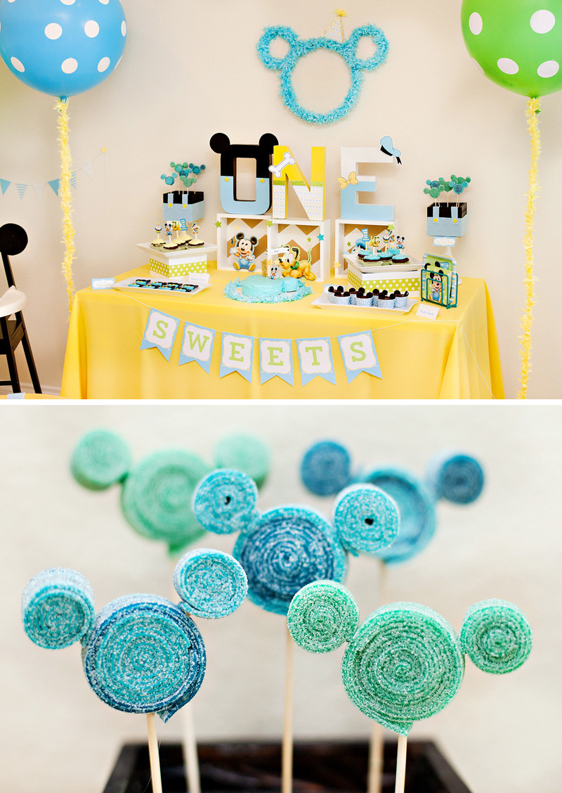 Mickey Mouse 1St Birthday Party Ideas
 Creative Mickey Mouse 1st Birthday Party Ideas Free