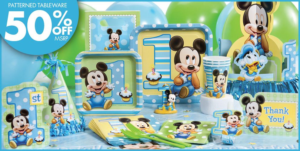 Mickey Mouse 1st Birthday Party Supplies
 Mickey Mouse 1st Birthday Party Supplies Party City