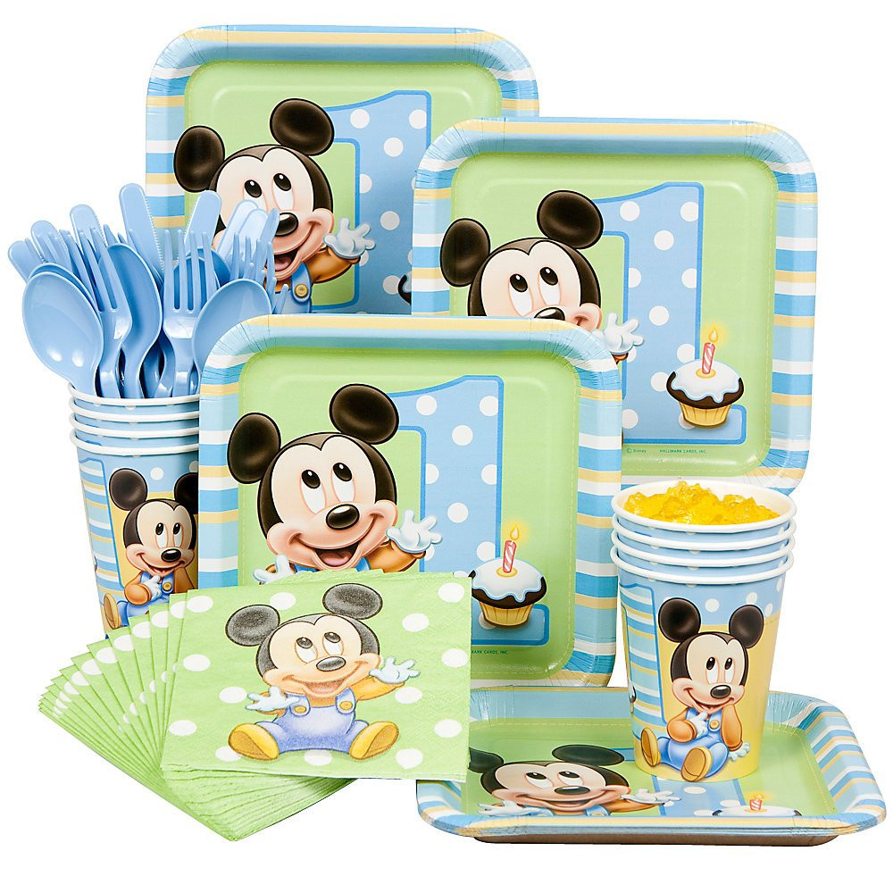 Mickey Mouse 1st Birthday Party Supplies
 Mickey Mouse First Birthday Party Supplies