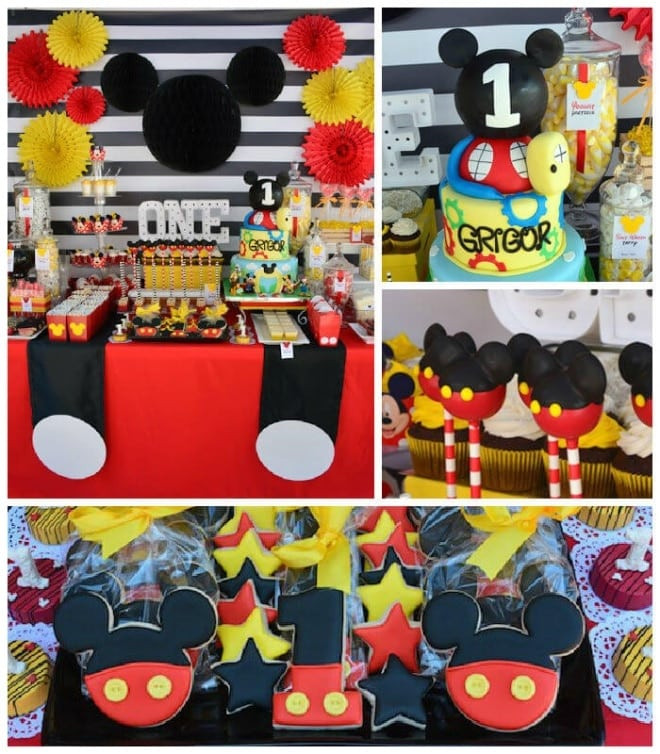 Mickey Mouse 1st Birthday Party Supplies
 29 Magical Mickey Mouse Party Ideas