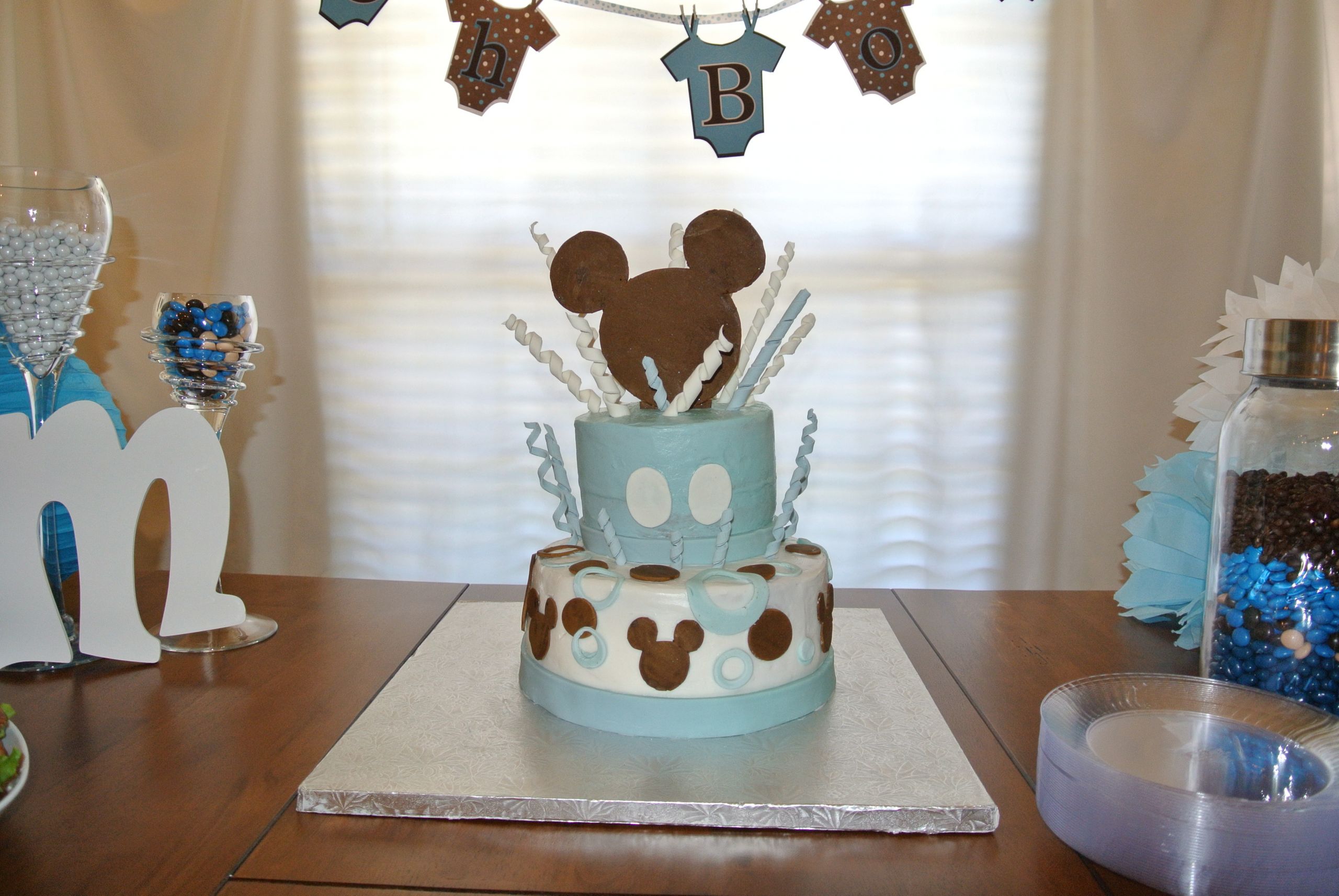 Mickey Mouse Baby Shower Decor
 Mickey Mouse Inspired Baby Shower Easy Peasy Pleasy