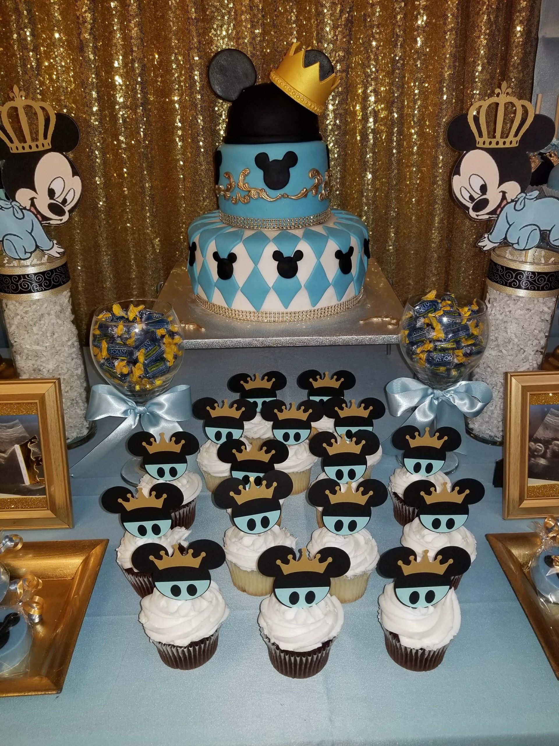 Mickey Mouse Baby Shower Decor
 Pin by Ashley Castrello on Baby J Baby Shower