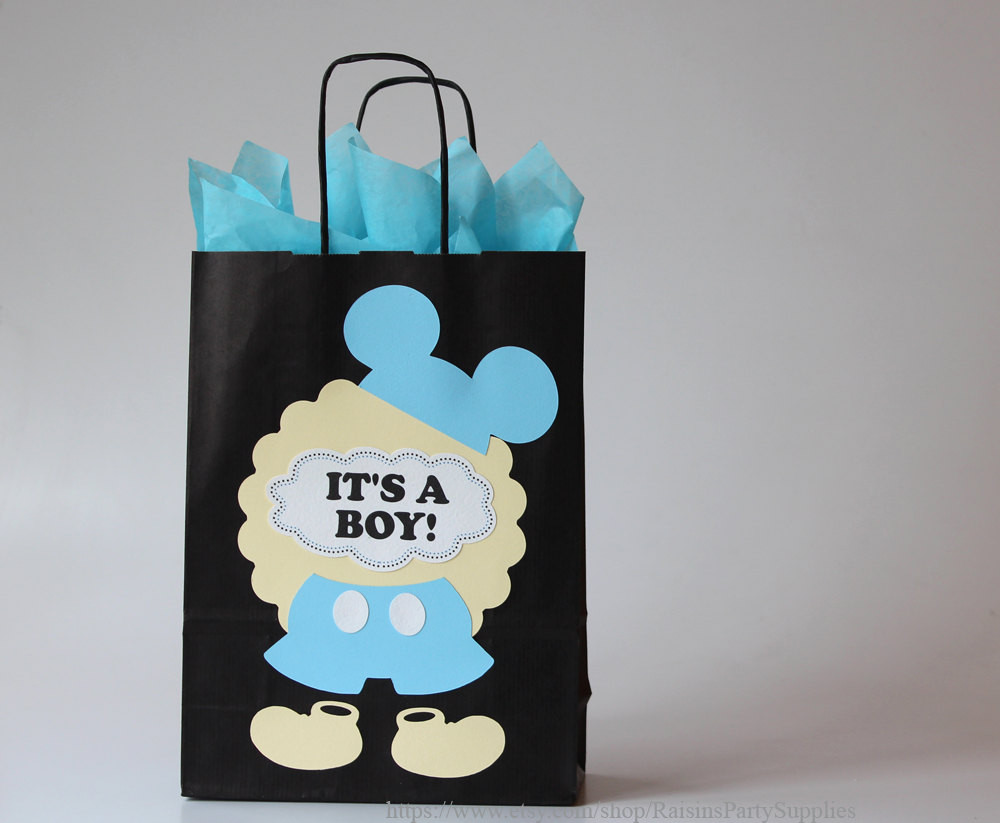 Mickey Mouse Baby Shower Decor
 Baby Mickey Mouse baby shower decorations boy inspired