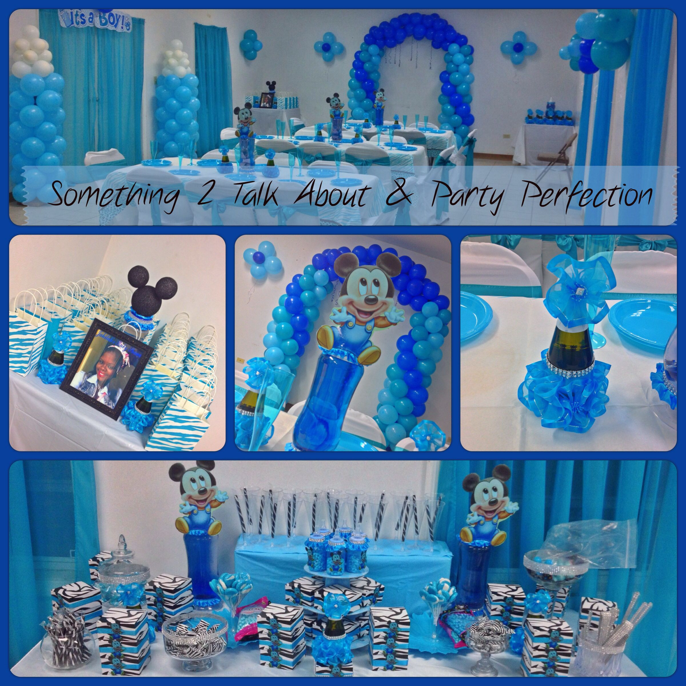 Mickey Mouse Baby Shower Decor
 Its a Boy Baby Mickey Baby Shower decor