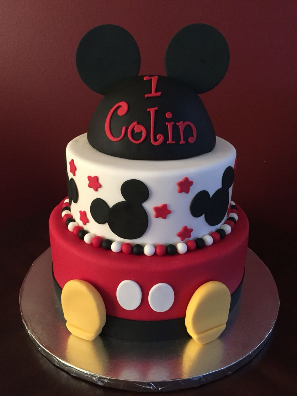 Mickey Mouse Birthday Cake Ideas
 Mickey Mouse Birthday Cake