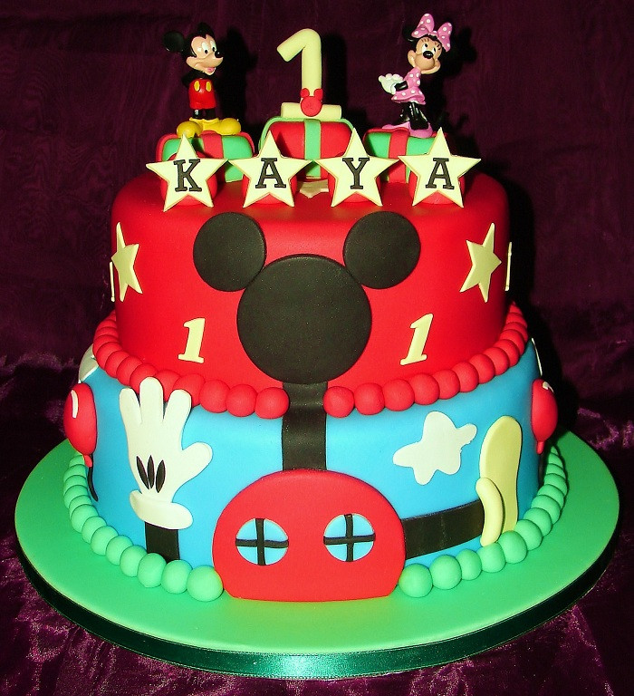 Mickey Mouse Birthday Cake Ideas
 Mickey Mouse Cake – Decoration Ideas