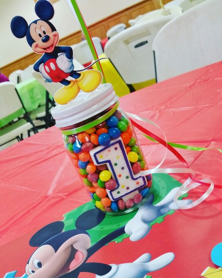 Mickey Mouse Clubhouse 1st Birthday Decorations
 Mickey Mouse Clubhouse Theme Birthday Centerpiece