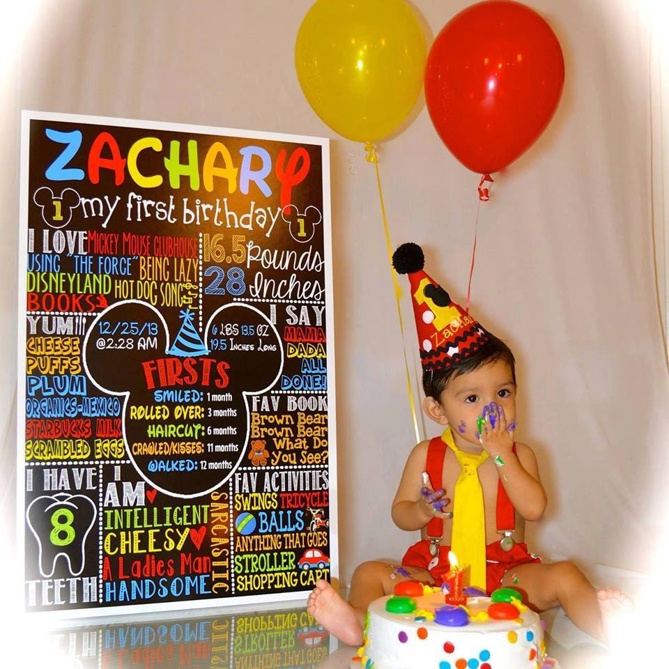 Mickey Mouse Clubhouse 1st Birthday Decorations
 Mickey Mouse 1st Birthday Mickey Mouse Birthday idea first