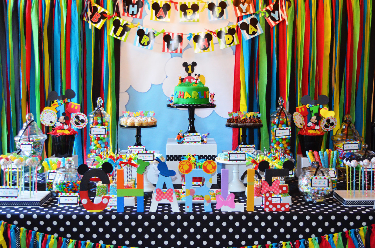 Mickey Mouse Clubhouse 1st Birthday Decorations
 Sweet Simplicity Bakery — Mickey Mouse Clubhouse themed