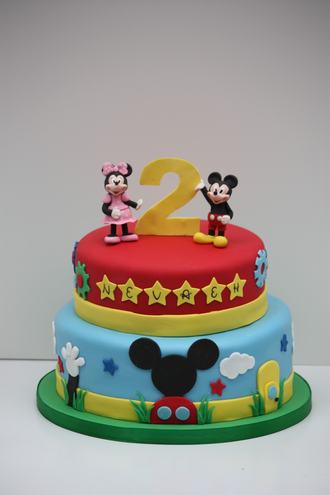 Mickey Mouse Clubhouse Birthday Cakes
 Whimsical by Design Mickey Mouse Clubhouse Cake