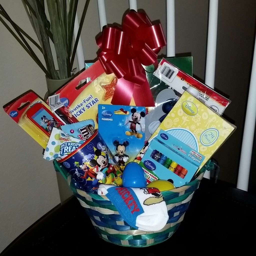 Mickey Mouse Gifts For Kids
 Mickey Mouse Pre Filled Easter Basket Gift Disney Mickey
