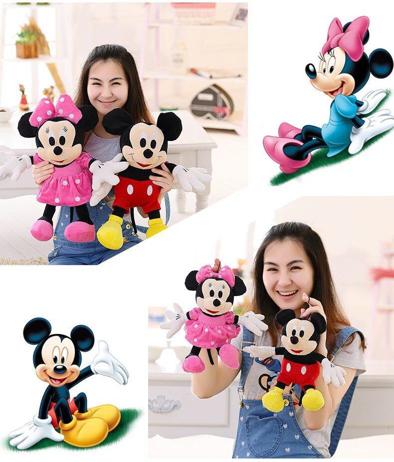 Mickey Mouse Gifts For Kids
 30cm Mickey Mouse And Minnie Mouse Toys Soft Toy Stuffed