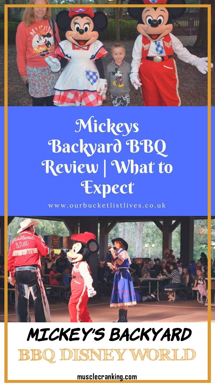 Mickey'S Backyard Bbq
 Mickey s Backyard Bbq Disney World 2020 musclecranking