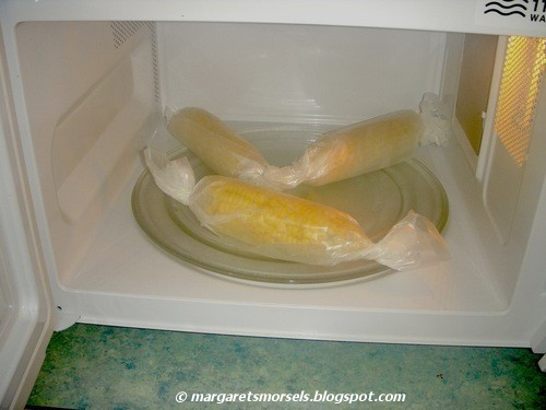 Microwave Corn On The Cob Wax Paper
 Margaret s Morsels A Corn Y Post