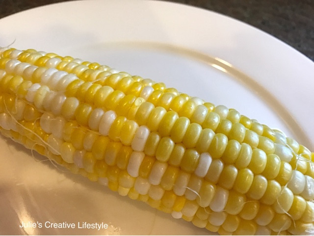 Microwave Corn On The Cob Wax Paper
 Julie s Creative Lifestyle Corn on the Cob Made in Minutes