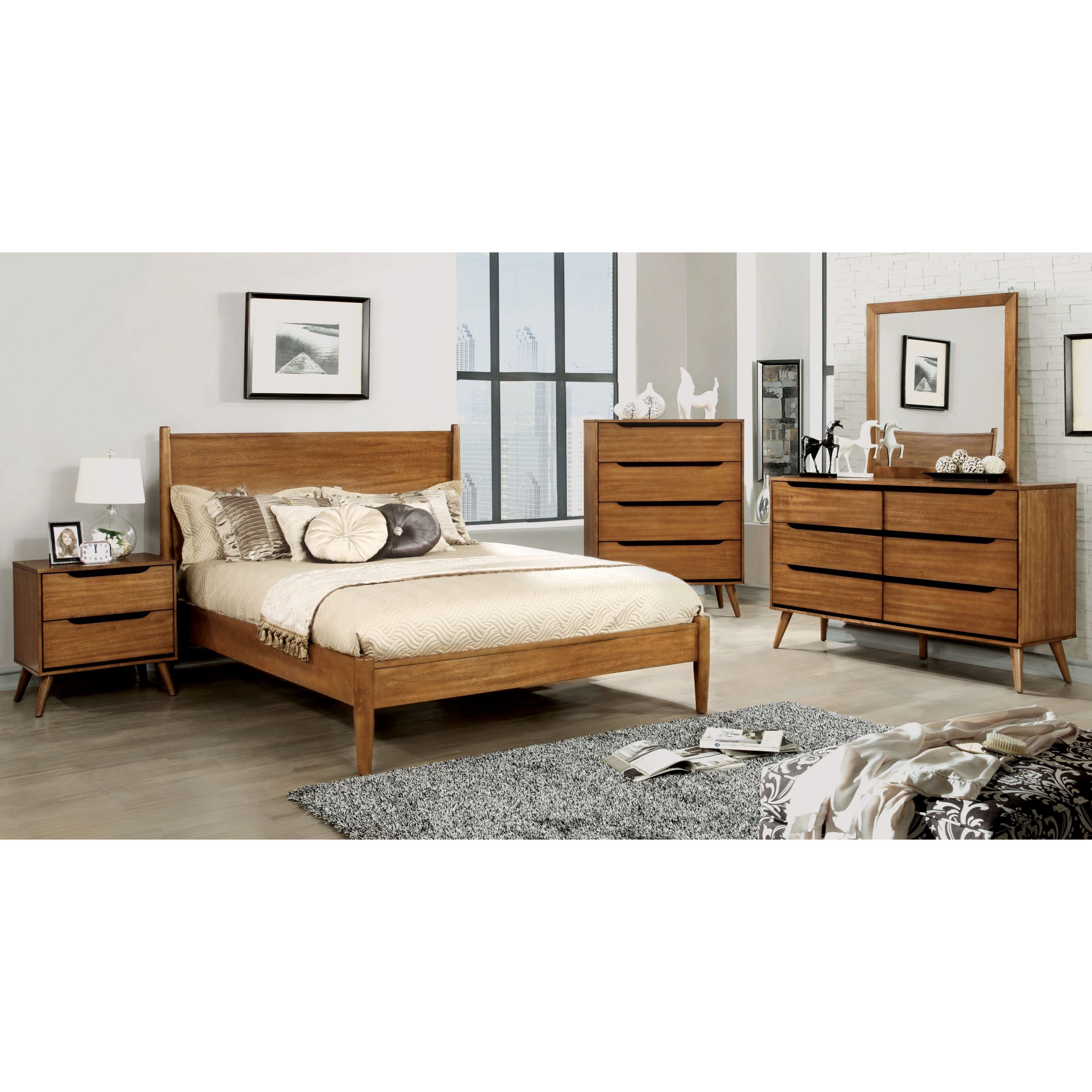 Mid Century Modern Bedroom Furniture
 Mercury Row Mason Mid Century Modern Platform Customizable