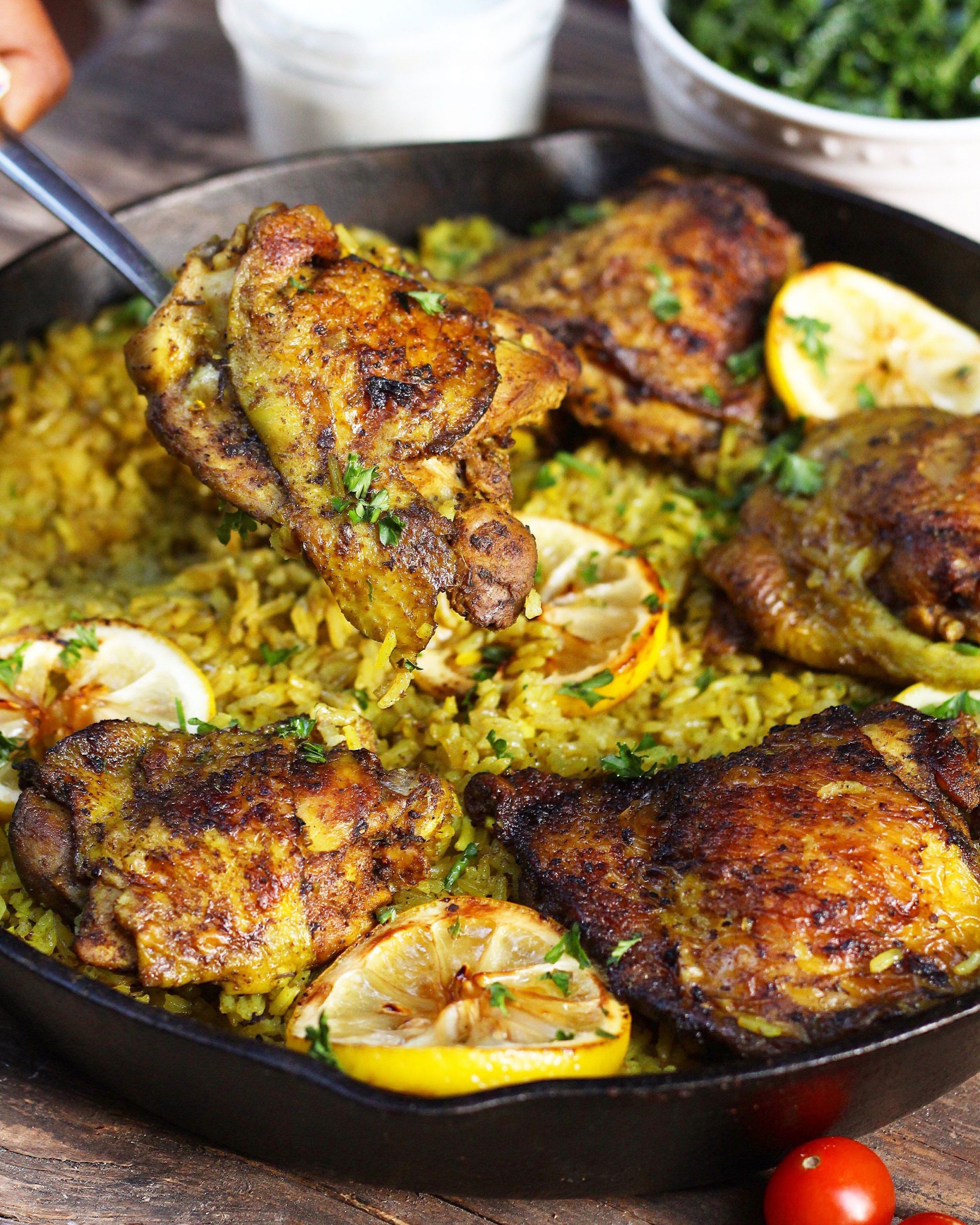 Middle Eastern Dinner Recipes
 e Pot Middle Eastern Chicken and Rice Recipe