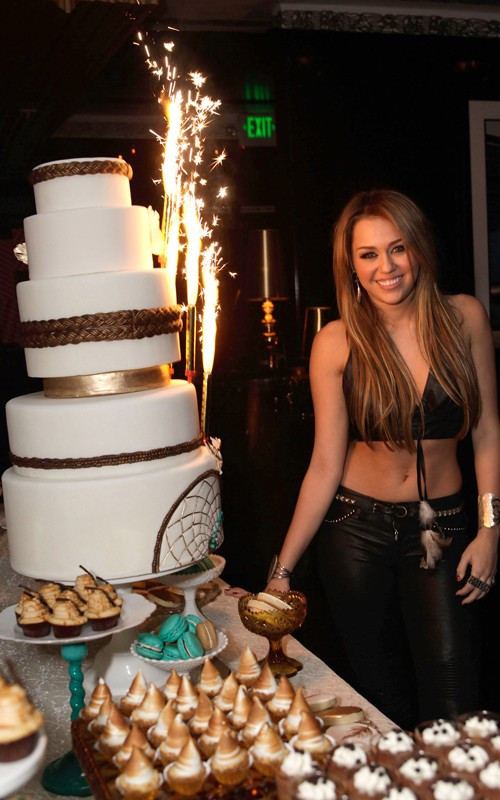 Miley Cyrus Birthday Cake
 London Bakery